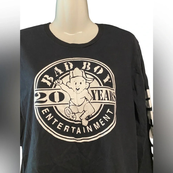 Bad Boy Entertainment Invisible Bully 20 Year Reunion Long Sleeve Black … - Picture 2 of 9